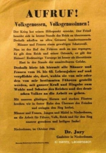 Volkssturmaufruf